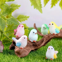 Load image into Gallery viewer, 8pcs Miniature Bird Figurines