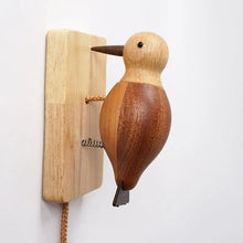 Load image into Gallery viewer, Wooden Bird Shaped Doorbell