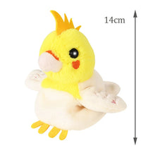 Load image into Gallery viewer, Simulation Electric Parrot Keychain