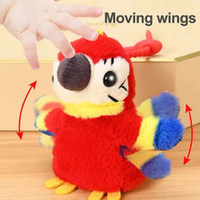 Load image into Gallery viewer, Simulation Electric Parrot Keychain