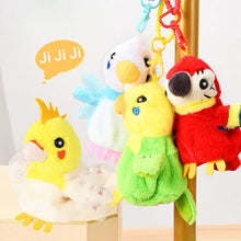 Load image into Gallery viewer, Simulation Electric Parrot Keychain