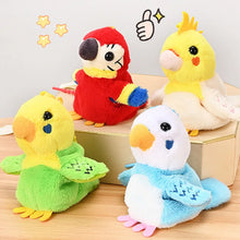 Load image into Gallery viewer, Simulation Electric Parrot Keychain