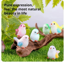 Load image into Gallery viewer, 8pcs Miniature Bird Figurines