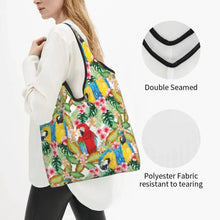 Load image into Gallery viewer, Parrot Bird Shopping Tote Bag