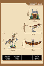 Load image into Gallery viewer, T-Rex Dinosaur -Parrot Building Blocks