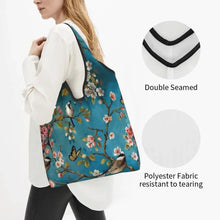 Load image into Gallery viewer, Parrot Bird Shopping Tote Bag