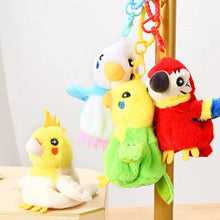 Load image into Gallery viewer, Simulation Electric Parrot Keychain