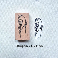 Load image into Gallery viewer, Cute Birds Wooden Stamp