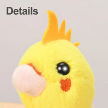 Load image into Gallery viewer, Simulation Electric Parrot Keychain