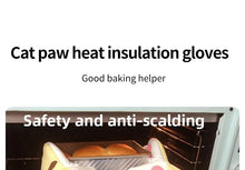 Load image into Gallery viewer, Cat heat resistant gloves