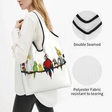 Load image into Gallery viewer, Parrot Bird Shopping Tote Bag