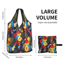 Load image into Gallery viewer, Parrot Bird Shopping Tote Bag