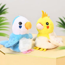 Load image into Gallery viewer, Simulation Electric Parrot Keychain