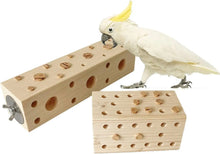 Load image into Gallery viewer, Natural wood chewing toy