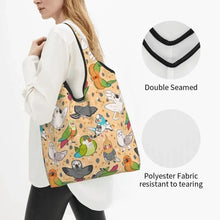 Load image into Gallery viewer, Parrot Bird Shopping Tote Bag