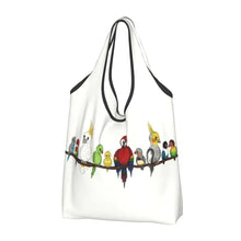 Load image into Gallery viewer, Parrot Bird Shopping Tote Bag