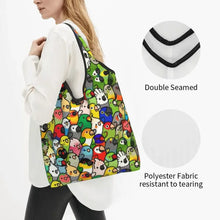 Load image into Gallery viewer, Parrot Bird Shopping Tote Bag