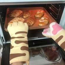 Load image into Gallery viewer, Cat heat resistant gloves