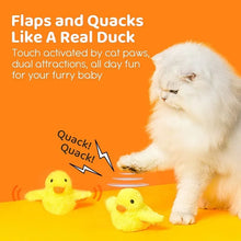 Load image into Gallery viewer, Electric Duck Cat Toy