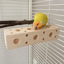 Load image into Gallery viewer, Natural wood chewing toy