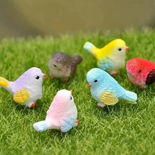 Load image into Gallery viewer, 8pcs Miniature Bird Figurines