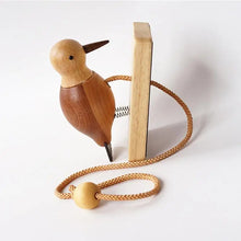 Load image into Gallery viewer, Wooden Bird Shaped Doorbell