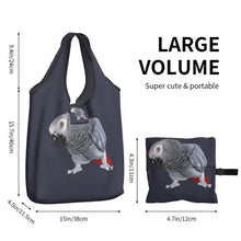 Load image into Gallery viewer, Parrot Bird Shopping Tote Bag