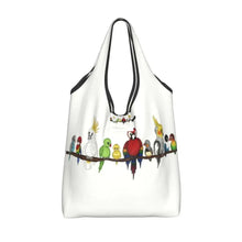 Load image into Gallery viewer, Parrot Bird Shopping Tote Bag