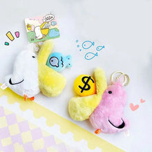 Load image into Gallery viewer, Plush Bird Keychain