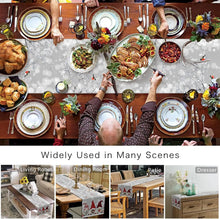 Load image into Gallery viewer, Christmas Bird Linen Table Runner