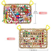 Load image into Gallery viewer, Parrot /Bird Seagrass Climbing Hammock Mat