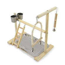 Load image into Gallery viewer, Wooden Parrot Playstand