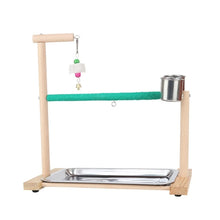 Load image into Gallery viewer, Wooden Parrot Playstand