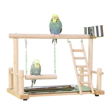 Load image into Gallery viewer, Wooden Parrot Playstand