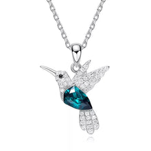 Load image into Gallery viewer, Bird Pendant Necklace Earrings