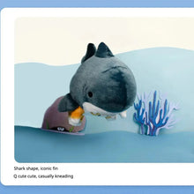 Load image into Gallery viewer, Mofusand Shark / Fried Shrimp Cat Plush
