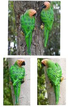 Load image into Gallery viewer, Wall mount Resin Parrot decoration
