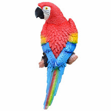 Load image into Gallery viewer, Wall mount Resin Parrot decoration
