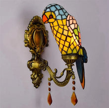 Load image into Gallery viewer, Colorful Glass Parrot Chandelier / Wall-Light
