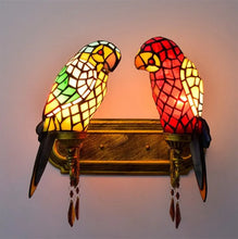 Load image into Gallery viewer, Colorful Glass Parrot Chandelier / Wall-Light
