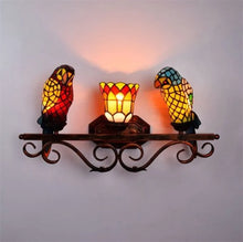 Load image into Gallery viewer, Colorful Glass Parrot Chandelier / Wall-Light
