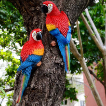 Load image into Gallery viewer, Wall mount Resin Parrot decoration
