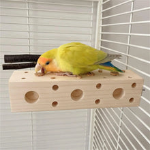 Load image into Gallery viewer, Natural wood chewing toy

