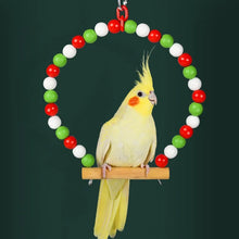 Load image into Gallery viewer, Natural Wood Christmas Swing Toy

