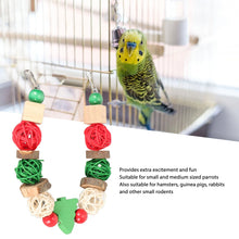 Load image into Gallery viewer, Wooden Christmas Parrot toy
