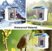Load image into Gallery viewer, Solar Smart Bird Camera Feeder
