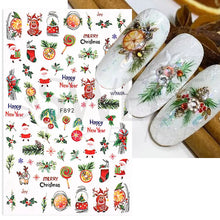 Load image into Gallery viewer, Christmas Bird nail decoration
