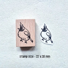 Load image into Gallery viewer, Cute Birds Wooden Stamp
