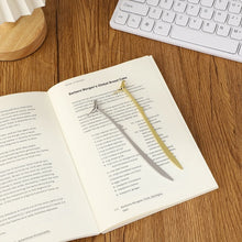 Load image into Gallery viewer, Bird Shaped Metal Bookmark/ Clip
