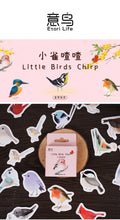 Load image into Gallery viewer, Kawaii bird stickers
